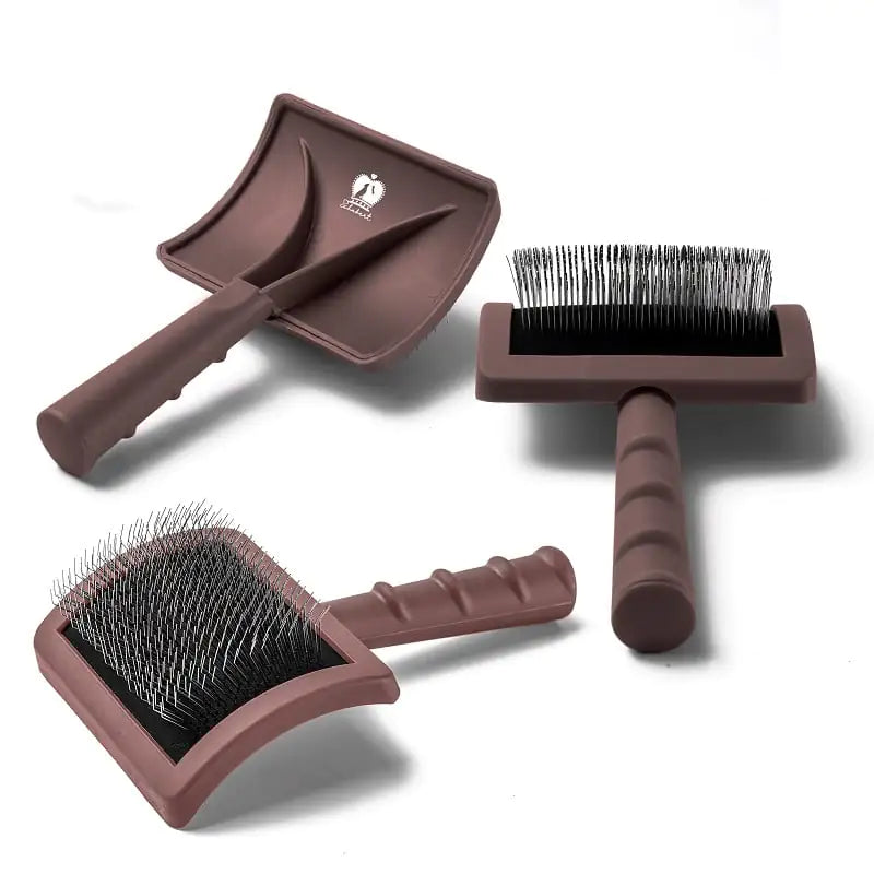 Dog Knot Comb with Hard Needles for Pet Grooming