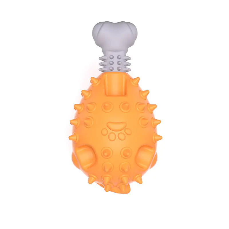 Rubber Retro Dog Toy with Voice Feature